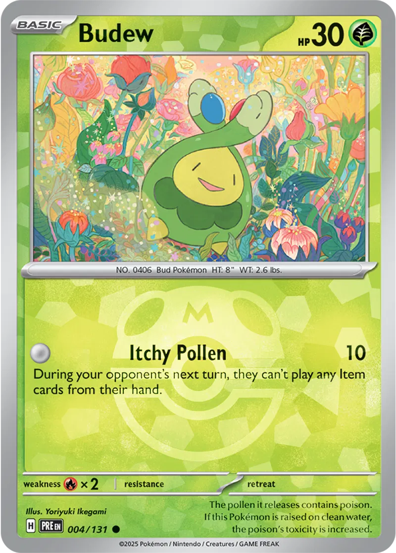 Budew Master Ball Holo